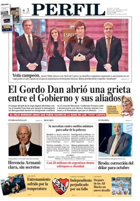 Cover of Perfil (Sabado)