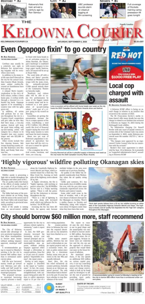 Cover of The Daily Courier