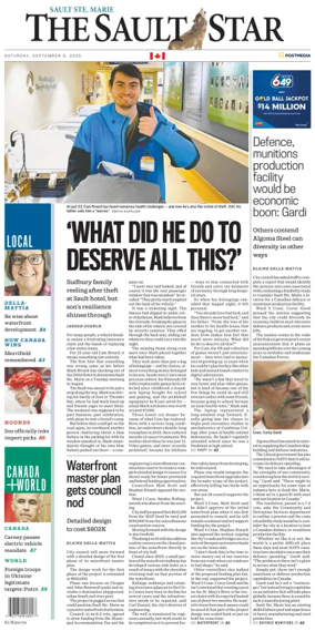 Cover of The Sault Star