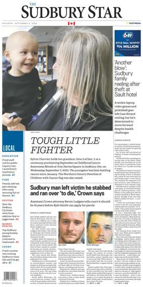 Cover of The Sudbury Star