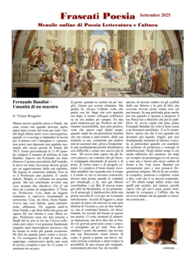 Cover of Frascati Poesia