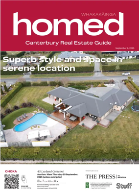 Cover of Homed Canterbury Region