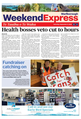 Cover of The Saturday Express, Marlborough