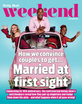 Cover of Daily Mail Weekend Magazine