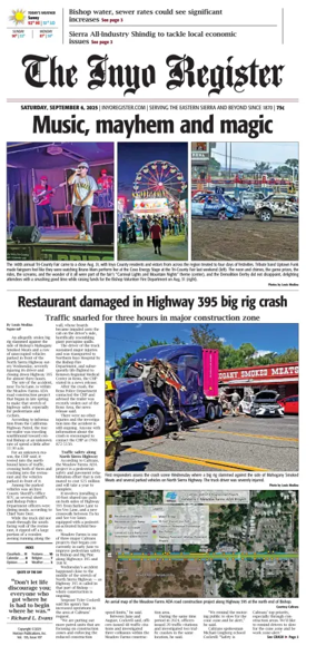 Cover of Inyo Register