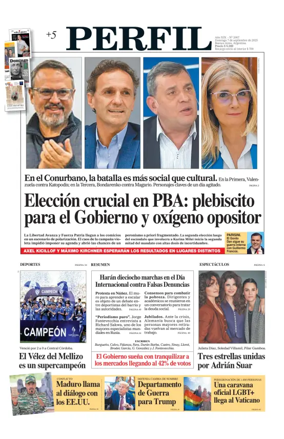 Cover of Perfil (Domingo)