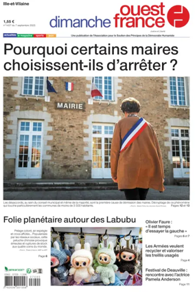 Cover of Dimanche Ouest France (Ille-et-Vilaine)