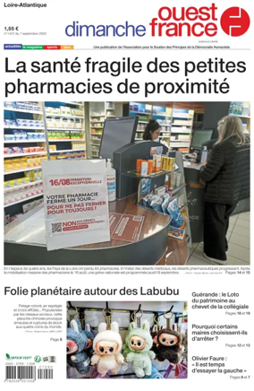 Cover of Dimanche Ouest France (Loire-Atlantique)