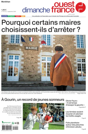 Cover of Dimanche Ouest France (Morbihan)