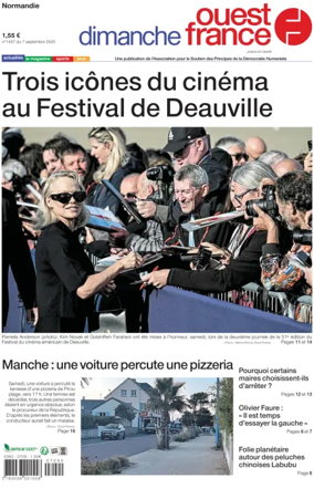 Cover of Dimanche Ouest France (Normandie)