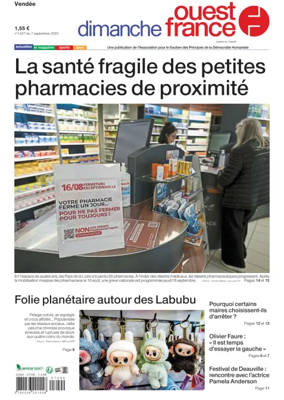 Cover of Dimanche Ouest France (Vendee)