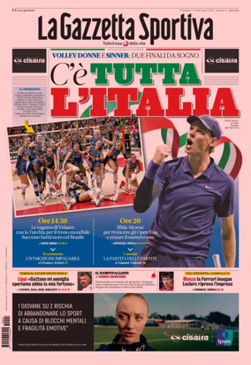 Cover of La Gazzetta dello Sport - Verona