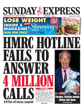 Cover of Sunday Express