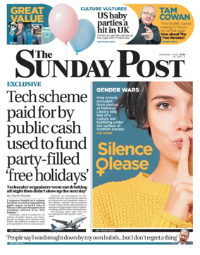 Cover of The Sunday Post (Newcastle)