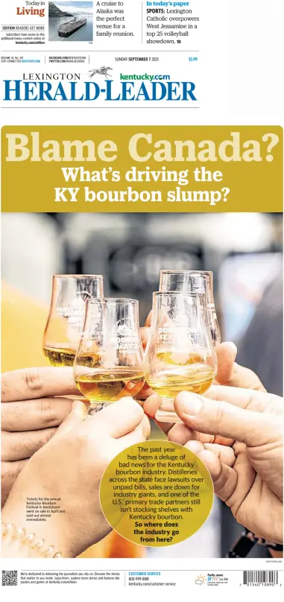 Cover of Lexington Herald-Leader (Sunday)