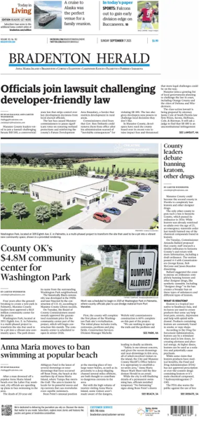 Cover of The Bradenton Herald (Sunday)