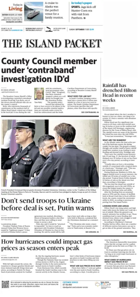 Cover of The Island Packet (Sunday)