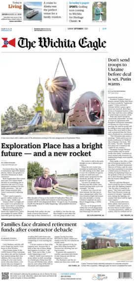 Cover of The Wichita Eagle (Sunday)