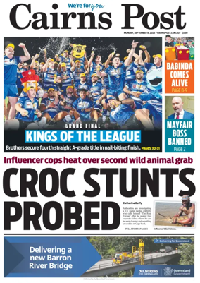 Cover of The Cairns Post