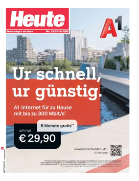 Cover of Heute - Wien Ausgabe