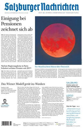 Cover of Salzburger Nachrichten
