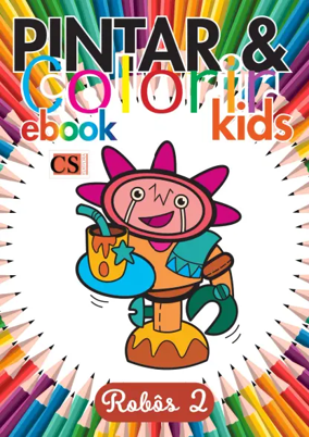Cover of Pintar e Colorir Kids