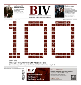 Cover of Business in Vancouver