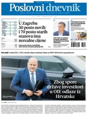 Cover of Poslovni Dnevnik