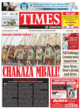 Cover of Times of Eswatini