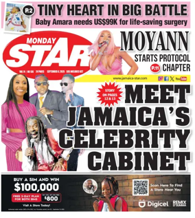 Cover of The Star (Jamaica)
