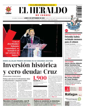 Cover of El Heraldo de Juarez