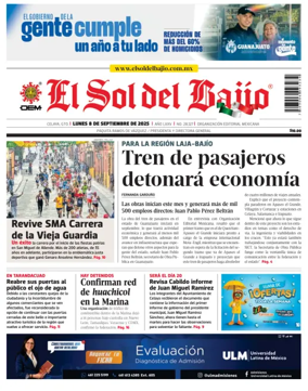 Cover of El Sol de Bajío