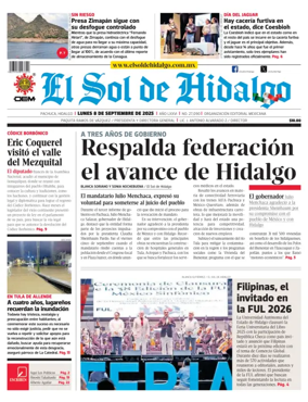 Cover of El Sol de Hidalgo