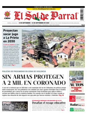 Cover of El Sol de Parral