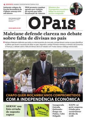 Cover of O Pais