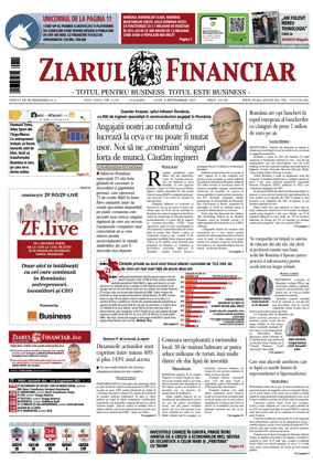 Cover of Ziarul Financiar