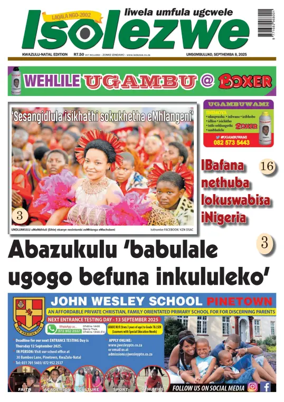 Cover of Isolezwe