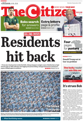 Cover of The Citizen (Gauteng)