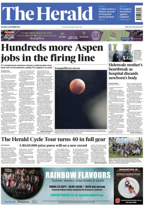 Cover of The Herald (South Africa)