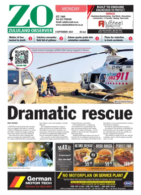 Cover of Zululand Observer - Monday