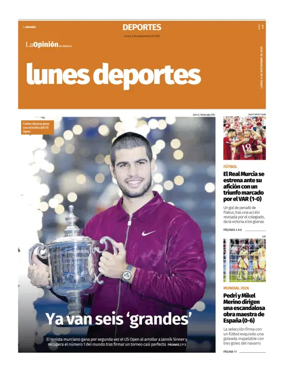 Cover of Lunes Deportes