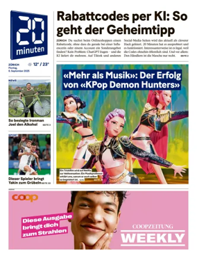 Cover of 20 Minuten - Zurich