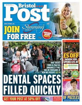 Cover of Bristol Post