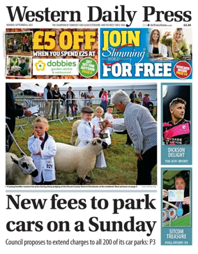 Cover of Western Daily Press