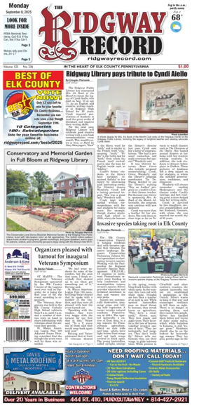 Cover of Ridgway Record