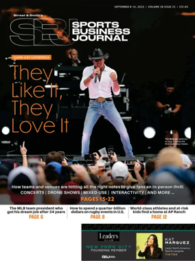 Cover of Sports Business Journal