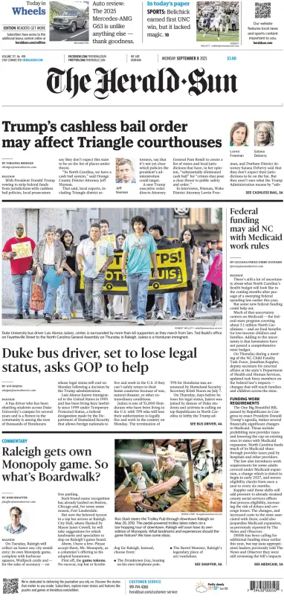 Cover of The Herald Sun