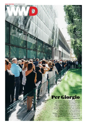 Cover of WWD Digital Daily