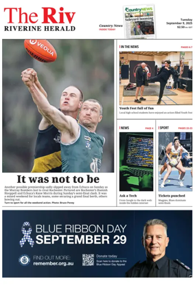 Cover of The Riverine Herald