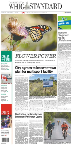 Cover of Kingston Whig-Standard